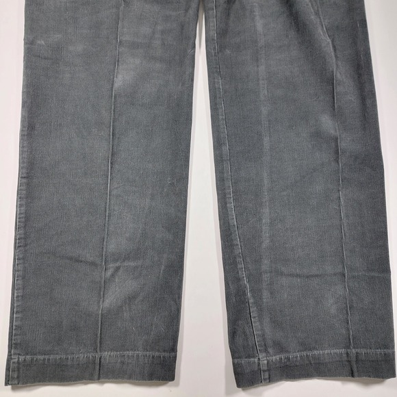 VTG Banana Republic Men's Corduroy Pants Flat Front Gray Size 36x34 - Picture 14 of 14